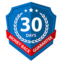 30 days money back guarantee