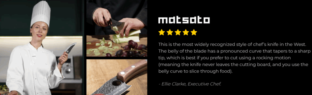 Matsato Chef Knife Customer Reviews