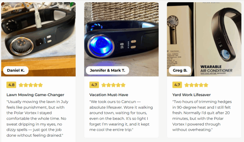 Polar Vortex Customer Reviews